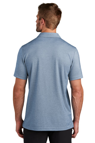 TravisMathew Coastal Chest Stripe Polo (Opal Blue Heather)