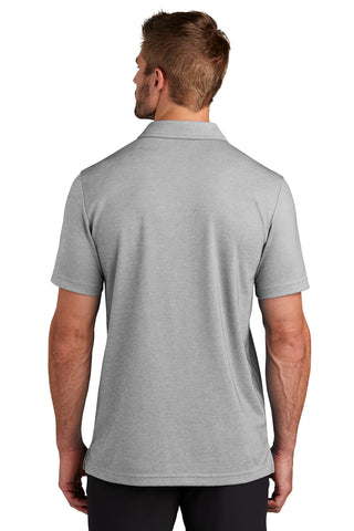 TravisMathew Coastal Chest Stripe Polo (Quiet Shade Grey Heather)