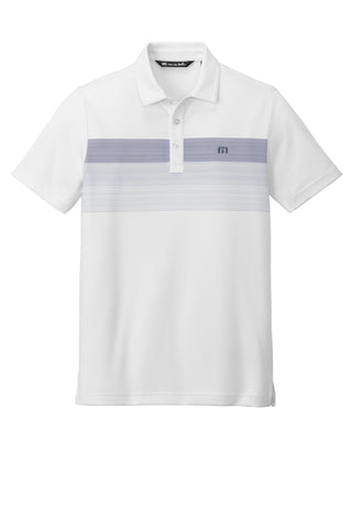 TravisMathew Coastal Chest Stripe Polo (White)