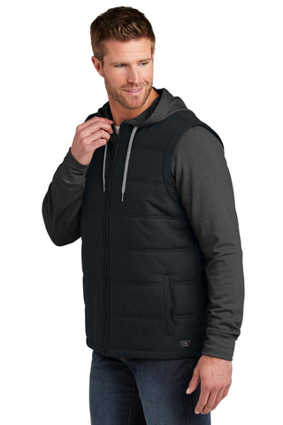 TravisMathew Tides Up Hooded Jacket (Black/ Black Heather)