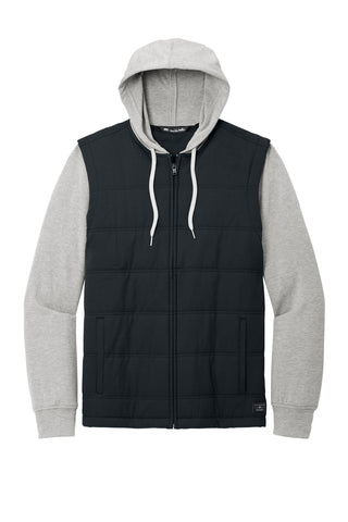 TravisMathew Tides Up Hooded Jacket (Black/ Grey Heather)