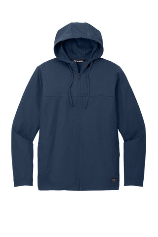 TravisMathew Balboa Hooded Full-Zip Jacket (Blue Nights Heather)