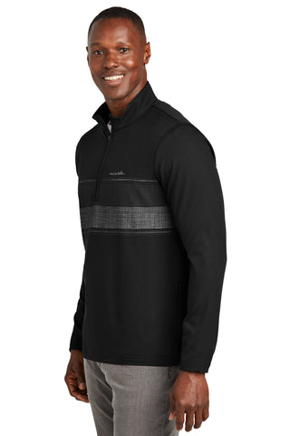 TravisMathew Balboa Chest Stripe 1/4-Zip (Black)