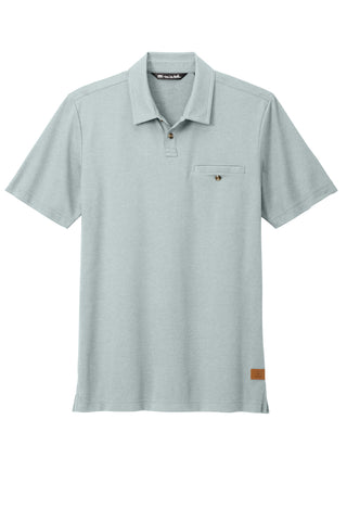 TravisMathew Sunsetters Pocket Polo (Balsam Green Heather)