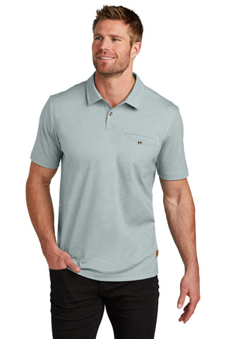 TravisMathew Sunsetters Pocket Polo (Balsam Green Heather)