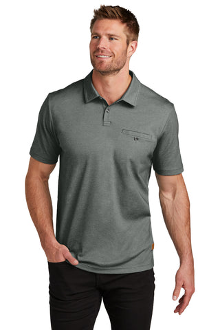 TravisMathew Sunsetters Pocket Polo (Black Heather)