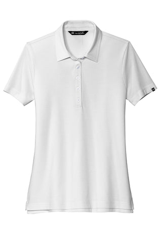 TravisMathew Ladies Oceanside Solid Polo (White)