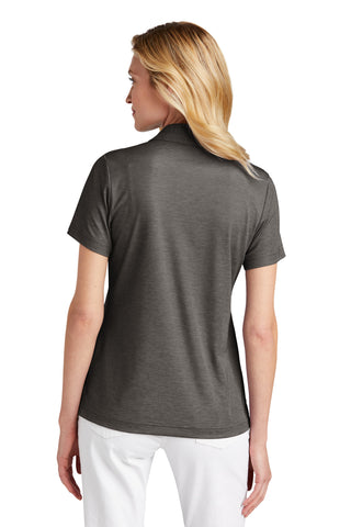 TravisMathew Ladies Oceanside Heather Polo (Black Heather)