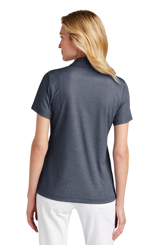 TravisMathew Ladies Oceanside Heather Polo (Blue Nights Heather)