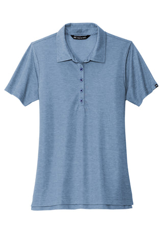 TravisMathew Ladies Oceanside Heather Polo (Classic Blue Heather)