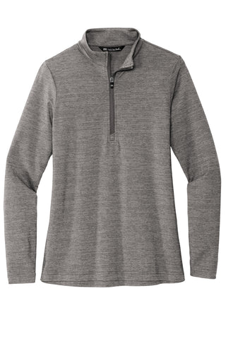 TravisMathew Ladies Crestview 1/4-Zip (Grey Heather)