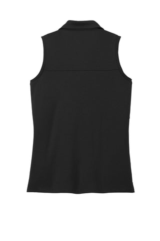 TravisMathew Ladies Coto Performance Sleeveless Polo (Black)