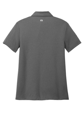 TravisMathew Ladies Coto Performance Polo (Quiet Shade Grey Heather)