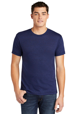 American Apparel Tri-Blend Short Sleeve Track T-Shirt (Tri Indigo)