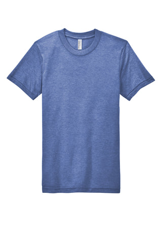 American Apparel Tri-Blend Short Sleeve Track T-Shirt (Athletic Blue)