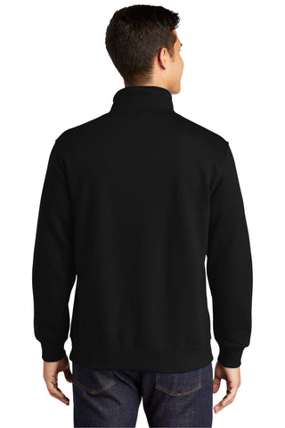 Sport-Tek Tall 1/4-Zip Sweatshirt (Black)