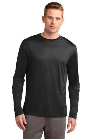 Sport-Tek Tall Long Sleeve PosiCharge Competitor Tee (Black)