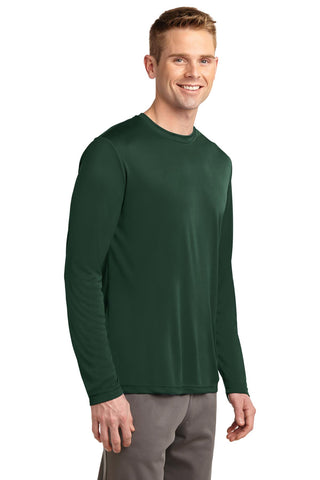 Sport-Tek Tall Long Sleeve PosiCharge Competitor Tee (Forest Green)