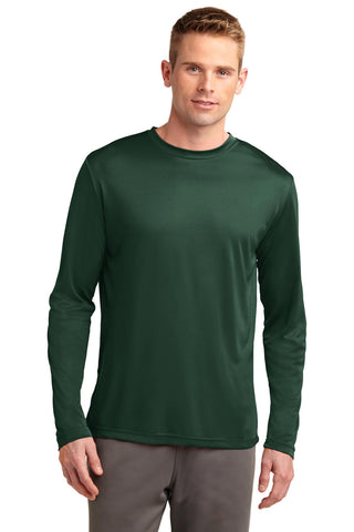 Sport-Tek Tall Long Sleeve PosiCharge Competitor Tee (Forest Green)