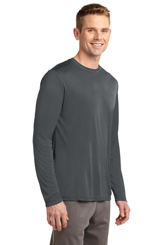 Sport-Tek Tall Long Sleeve PosiCharge Competitor Tee (Iron Grey)