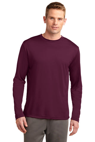 Sport-Tek Tall Long Sleeve PosiCharge Competitor Tee (Maroon)