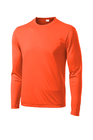 Sport-Tek Tall Long Sleeve PosiCharge Competitor Tee (Neon Orange)