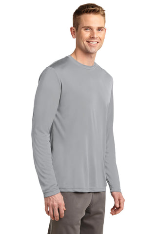 Sport-Tek Tall Long Sleeve PosiCharge Competitor Tee (Silver)