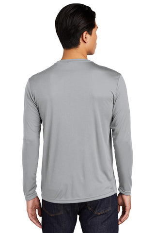 Sport-Tek Tall Long Sleeve PosiCharge Competitor Tee (Silver)