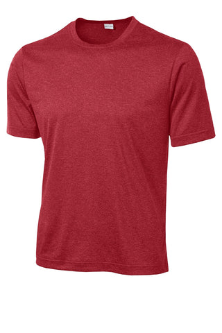 Sport-Tek Tall Heather Contender Tee (Scarlet Heather)