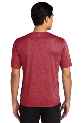 Sport-Tek Tall Heather Contender Tee (Scarlet Heather)