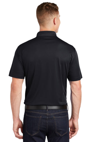 Sport-Tek Tall Micropique Sport-Wick Polo (Black)