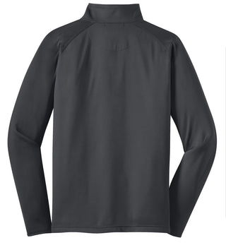 Sport-Tek Tall Sport-Wick Stretch 1/4-Zip Pullover (Charcoal Grey)