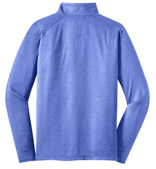 Sport-Tek Tall Sport-Wick Stretch 1/4-Zip Pullover (True Royal Heather)