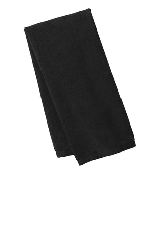 Port Authority Microfiber Golf Towel (Black)