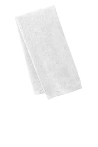 Port Authority Microfiber Golf Towel (White)