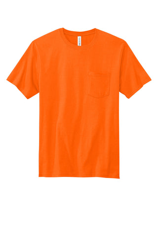 Volunteer Knitwear All-American Pocket Tee (Safety Orange)