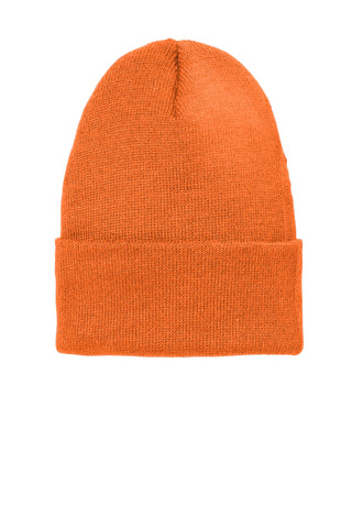 Volunteer Knitwear Chore Beanie (Neon Orange)