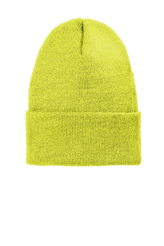 Volunteer Knitwear Chore Beanie (Neon Yellow)
