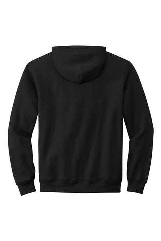 Volunteer Knitwear Chore Fleece Full-Zip Hoodie (Deep Black)