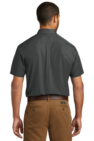 Port Authority Short Sleeve Carefree Poplin Shirt (Graphite)