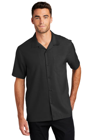 Port Authority Short Sleeve Performance Staff Shirt (Black)