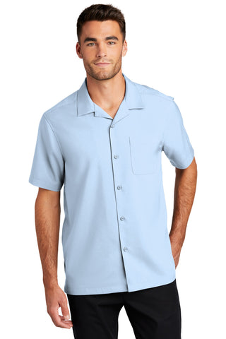 Port Authority Short Sleeve Performance Staff Shirt (Cloud Blue)