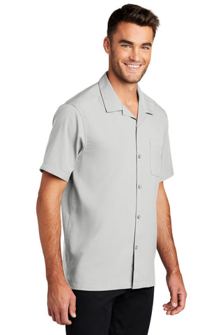 Port Authority Short Sleeve Performance Staff Shirt (Silver)