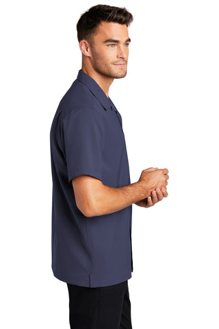 Port Authority Short Sleeve Performance Staff Shirt (True Navy)