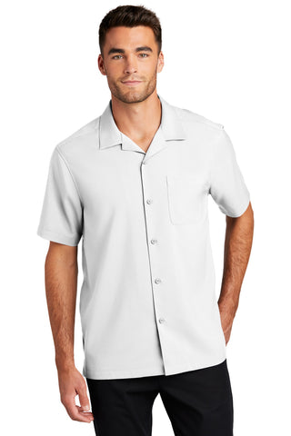 Port Authority Short Sleeve Performance Staff Shirt (White)