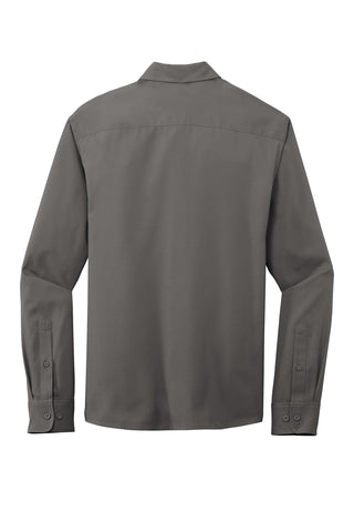 Port Authority Long Sleeve Performance Staff Shirt (Graphite)