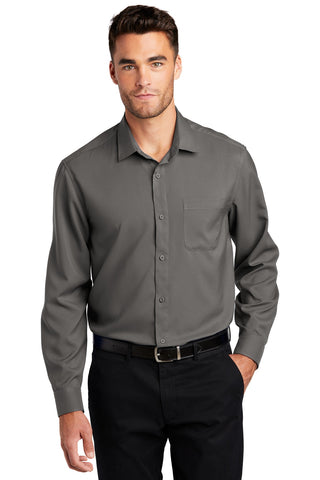 Port Authority Long Sleeve Performance Staff Shirt (Graphite)