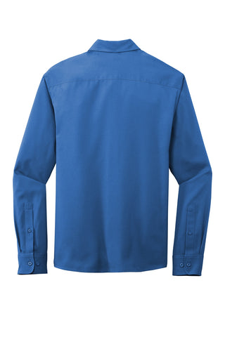 Port Authority Long Sleeve Performance Staff Shirt (True Blue)