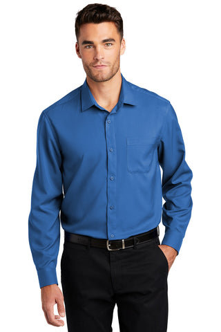 Port Authority Long Sleeve Performance Staff Shirt (True Blue)