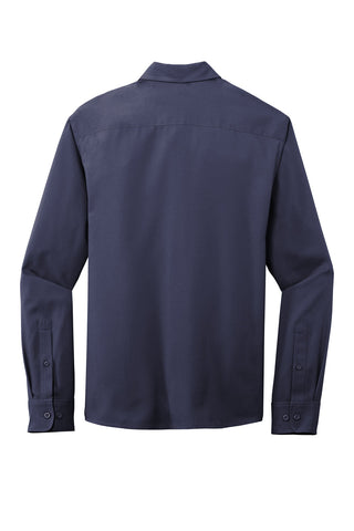 Port Authority Long Sleeve Performance Staff Shirt (True Navy)